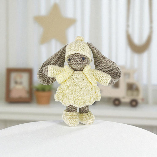 Cream Bunny Doll