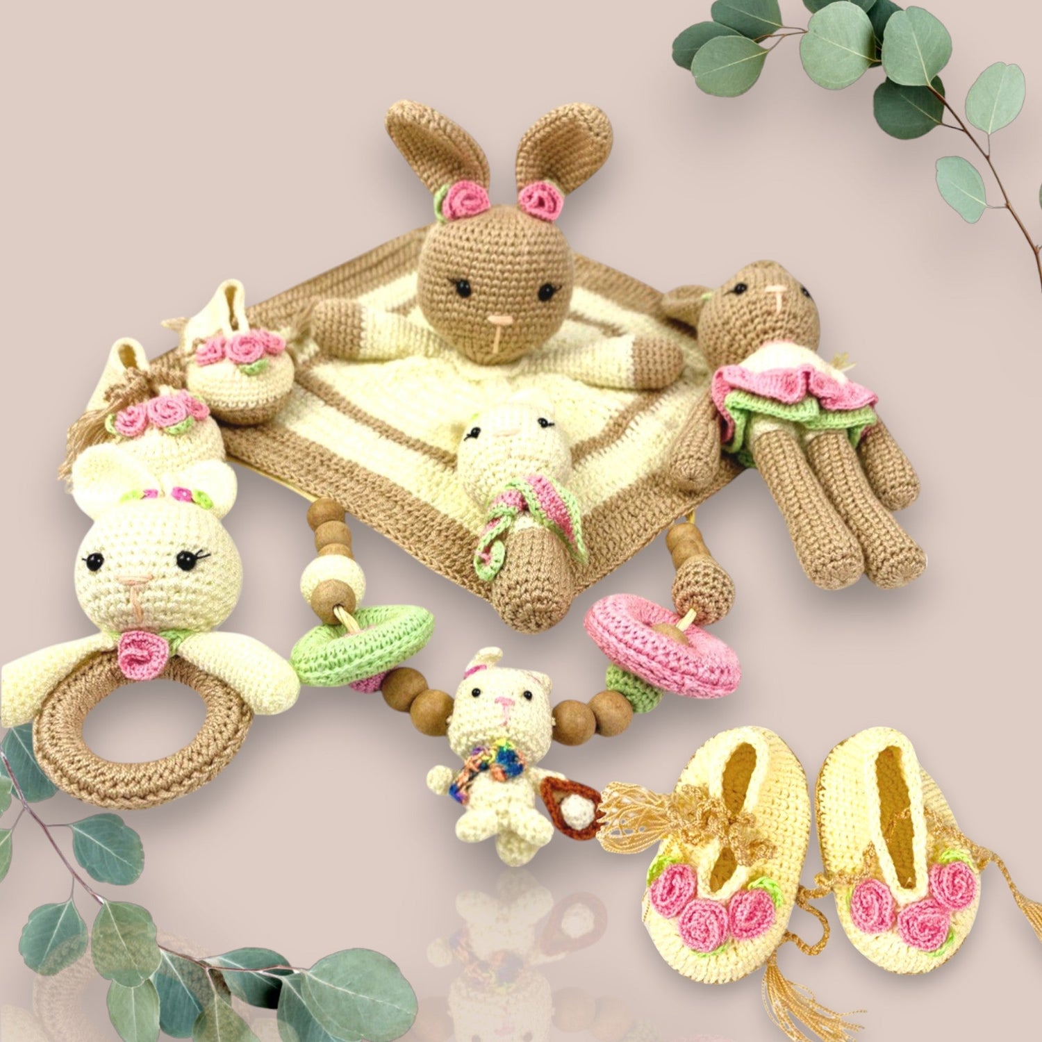 Limited Edition Handmade Crochet Crib & Pram Set,sweather set .100% Handmade, Baby-Safe & Exclusive Elevate your baby’s comfort .gift for birthdays,baby shower