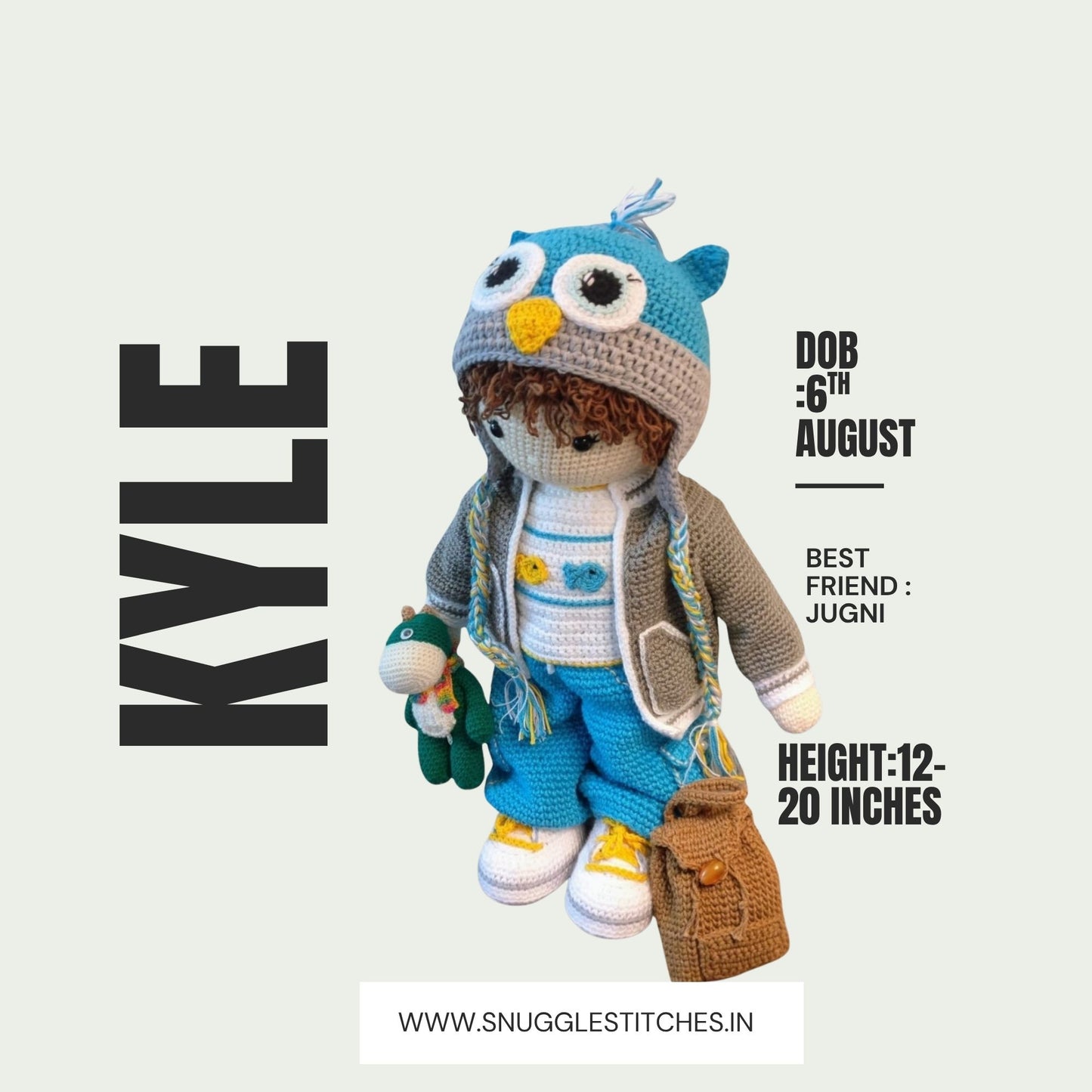 Kyle-Amugurumi Doll