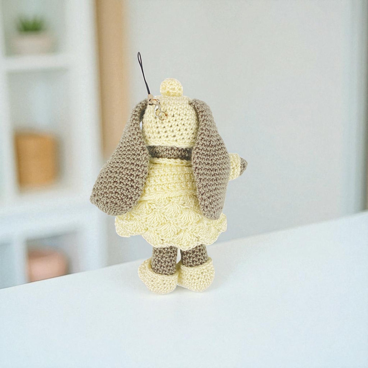 Cream Bunny Doll