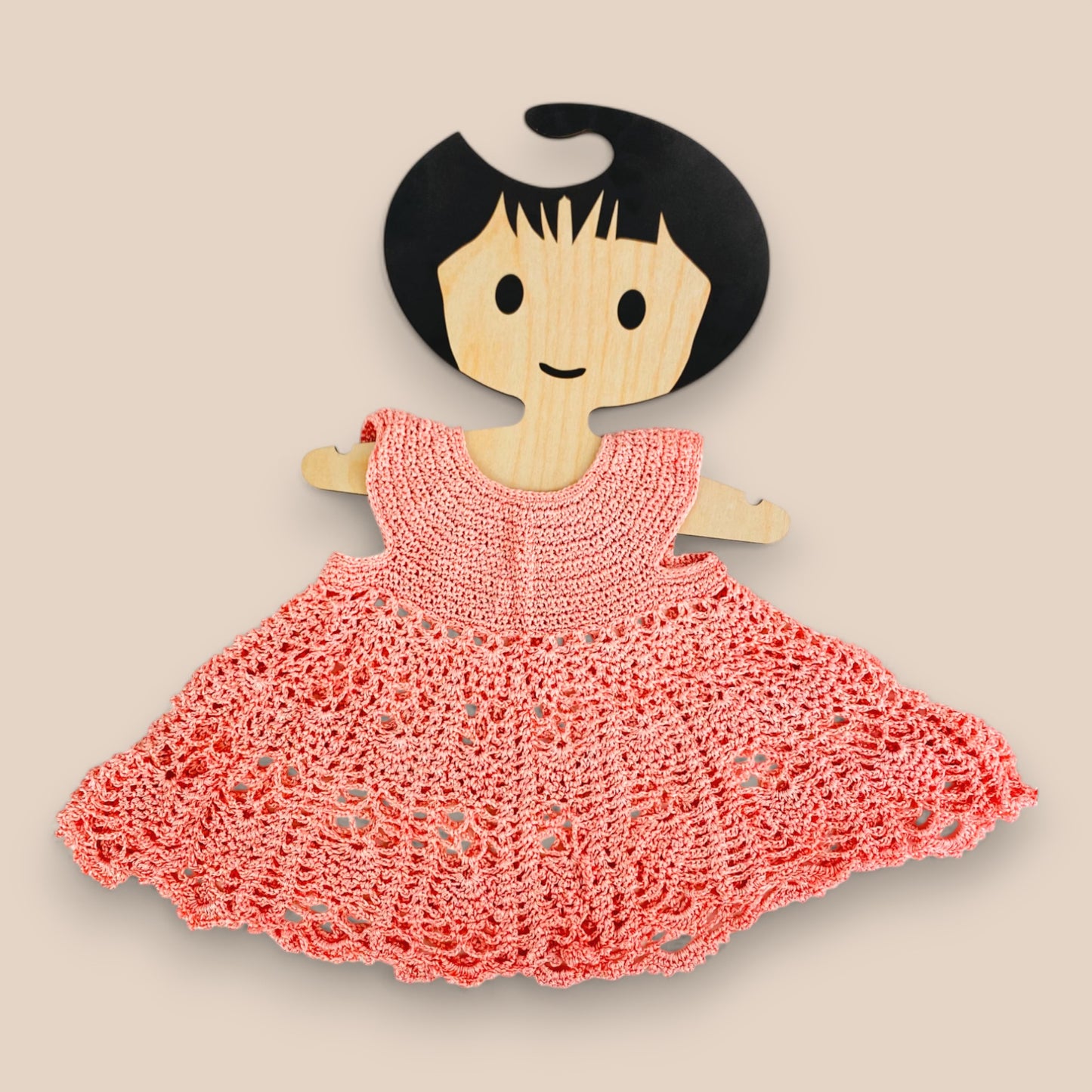 Handmade  Party Dress -Soft Pink