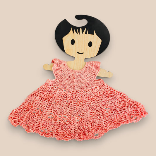 Handmade  Party Dress -Soft Pink