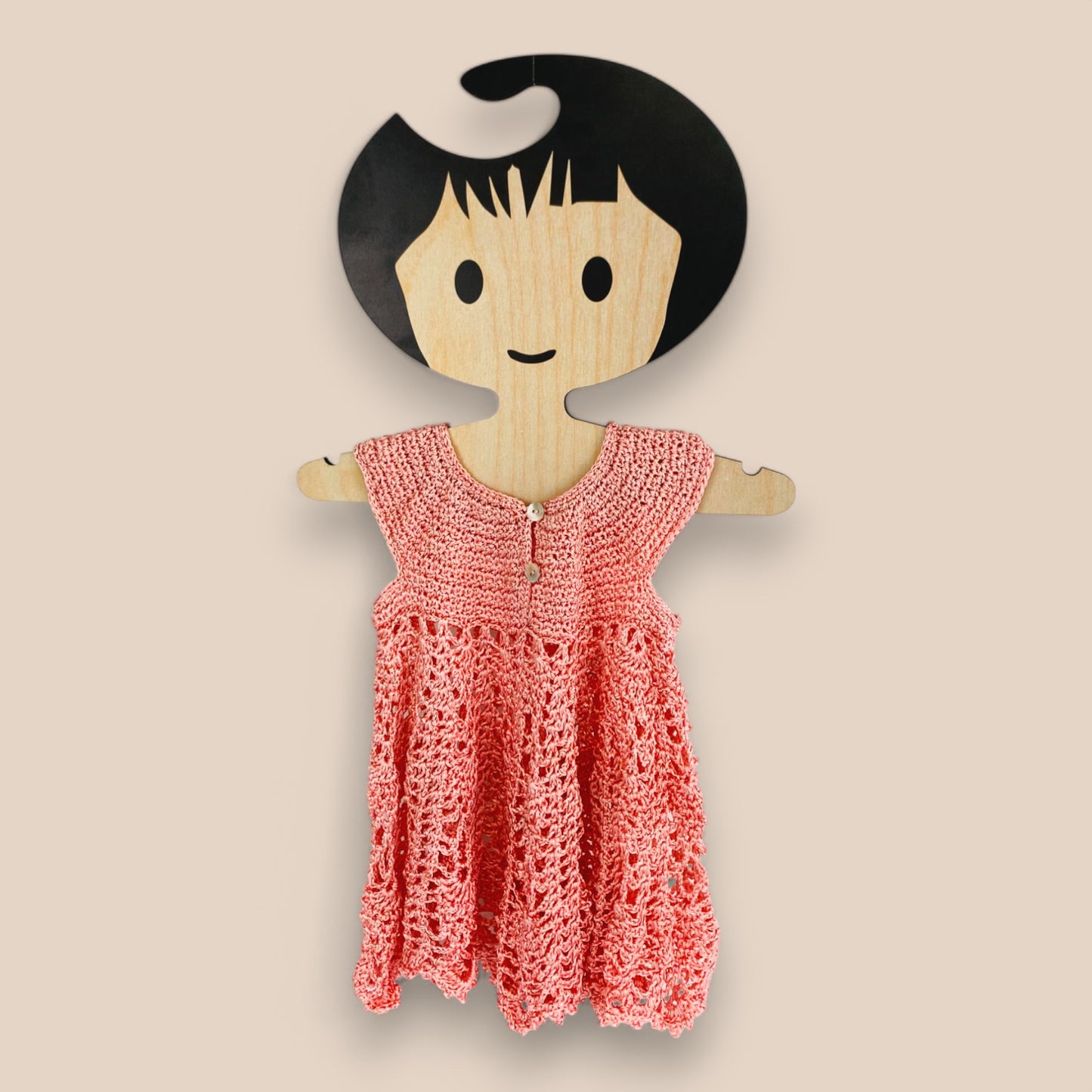 Handmade  Party Dress -Soft Pink