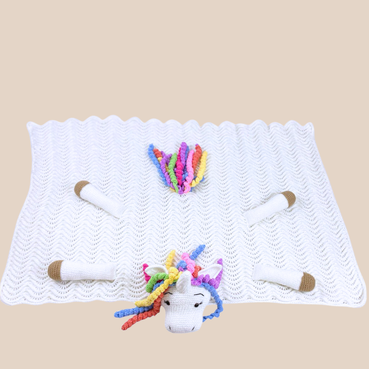 Unicorn Snuggle Handmade Blanket