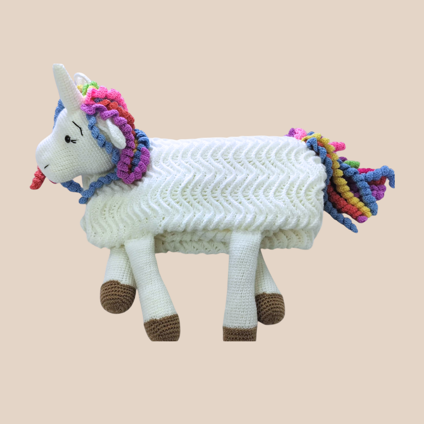 Unicorn Snuggle Handmade Blanket