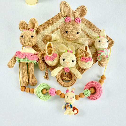 Bunny Doll Crib Set