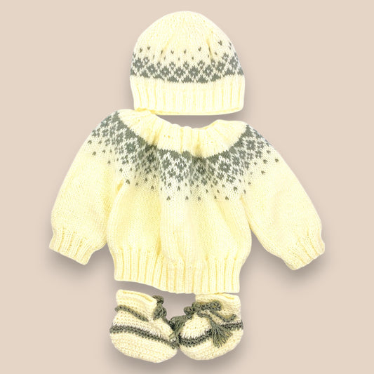 sweater set handmade
