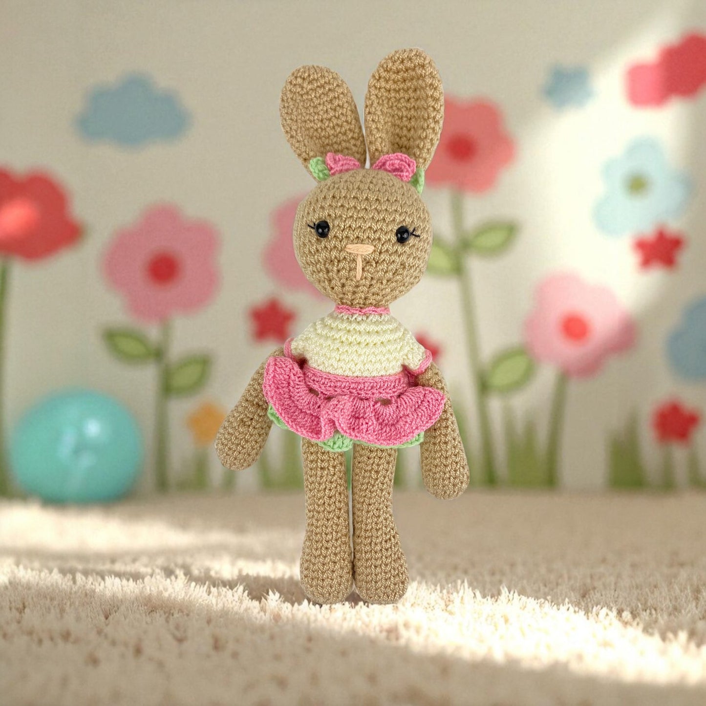 Bunny Doll Crib Set